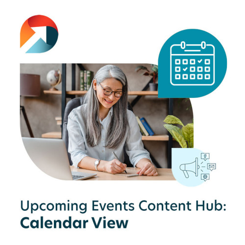 Upcoming Events Content Hub — Calendar View